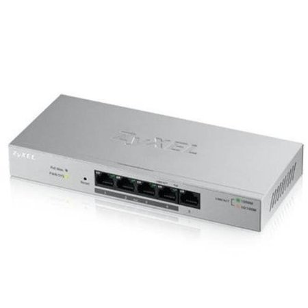 ZYXEL Zyxel GS1200-8HP 60W Fanless 8 Port GbE POE Plus L2 Web Managed Switch GS1200-8HP